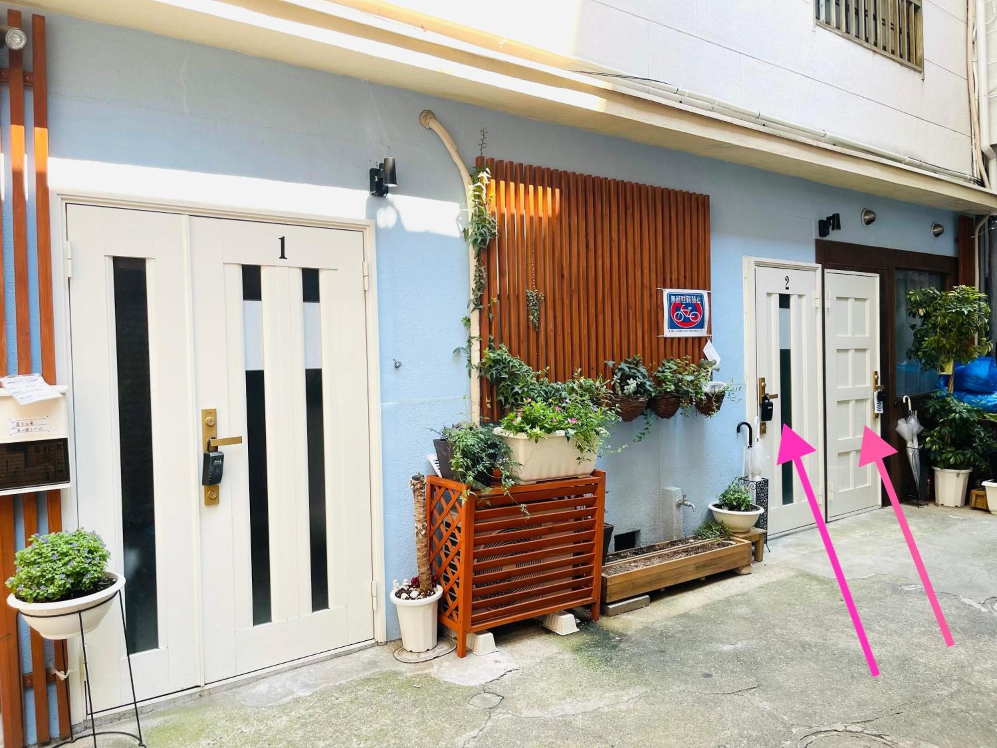 難波心斎橋10Minutes民宿2号室 Osaka Exterior foto